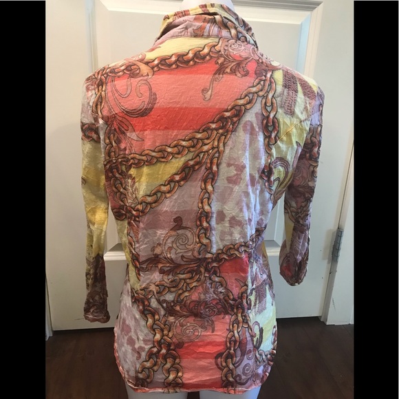 David Cline Collar Button Snap Down Shirt - Picture 2 of 11